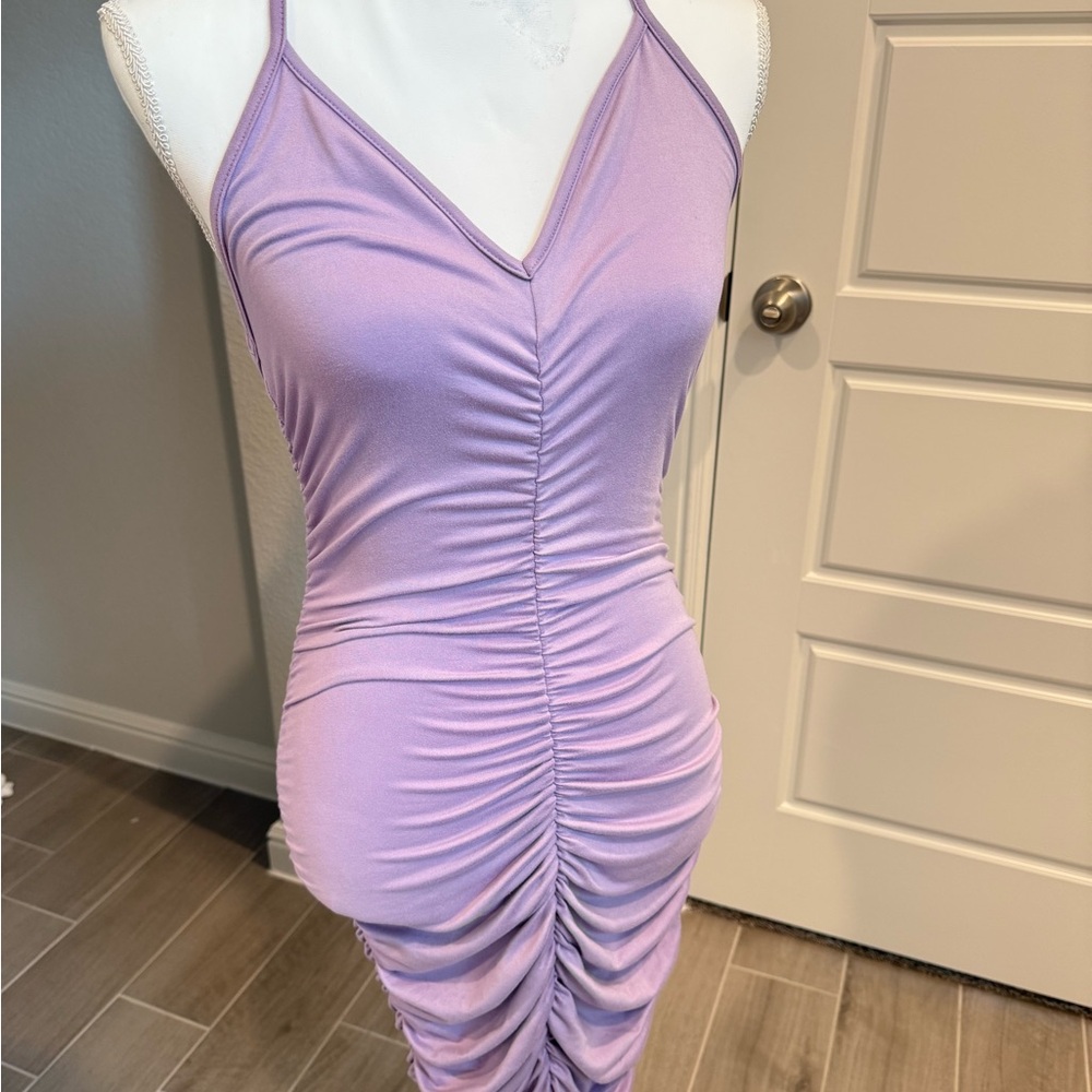 M&M'S Strapless Lavender Dress